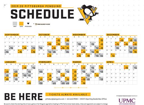 pittsburgh penguins remaining schedule|pittsburgh penguins downloadable schedule.